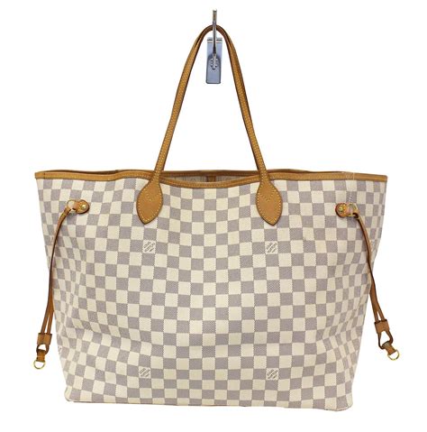 louis vuitton tote bag checkered|louis vuitton neverfull tote.